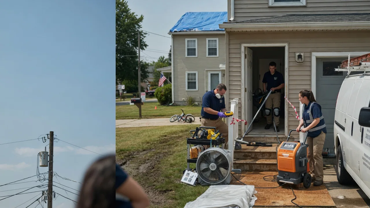 Water Damage Repair in Foss, OK near me